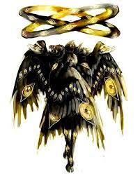 Many scholars believe that the cherubim mentioned in ezekiel 1 and 10 are actually the seraphim of isaiah 6. Biblical Descriptions Of Cherubim And Seraphim Angel Art Seraph Angel Angel Aesthetic