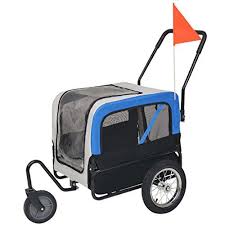 Vidaxl 2 In 1 Tier Fahrradanhanger Hunde Fahrrad Anha 08718475225188 Vidaxl 2 In 1 Tier Fahrradanhanger Hu Hund Fahrrad Fahrradanhanger Hund Fahrradanhanger