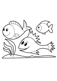 They can explore all their wonderful colors and patterns with this free download. Coloring Pages Fish Coloring Page