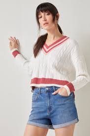 Francesca's Nikki High Rise Denim Shorts