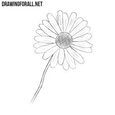 Drawing & illustration mixed media & collage fiber arts. How To Draw A Flower Easy
