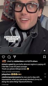 Very cool of Richard E Grant to be suddenly okay with impressions now. :  r/Limmy