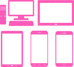 Download Smartphone Tablet Pc Icons Color Vectors Free El Fonts Vectors