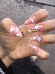 Esmalte semipermanente híbrido con brillos. Unas Disenos Juveniles Agosto 2019 By Queen 11 11