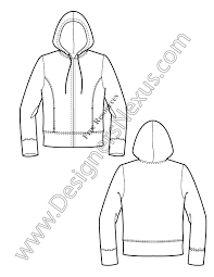 Download V10 Knits Hoodie Free Illustrator Fashion Flat Sketch Template Free Download Of This Adobe Illustrator Fa Fashion Sketch Template Flat Sketches Flat Drawings