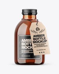 Download Amber Bottle Mockup In Bottle Mockups On Yellow Images Object Mockups PSD Mockup Templates