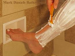 In order to help guys avoid. Shower Shelf Shampoo Niche Recessed Showering Shelves Niches