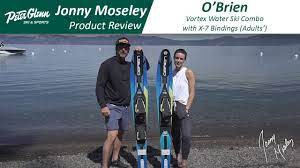 They have a wide surface area making them more stable. O Brien Vortex Waterski Combo With X 7 Bindings Adults Review Youtube