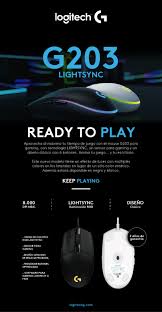 And/or its affiliates in the u.s. Mouse Gamer Logitech G203 Rgb Lightsync 6 Botones Programables 8 000 Dpi Black La Serena Game Center Pro
