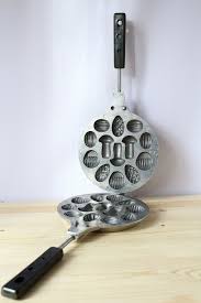 Vintage Waffle Iron Cookie Pan Cookie Cutter By Timetestedfinds Waffle Iron Cookies Pan Cookies Kitchen Baking