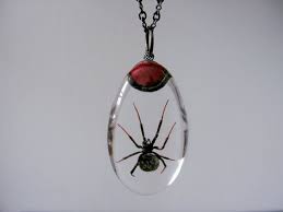 Bug Bite Black And Blue Ring Real Black Widow Spider Specimen Resin Pendant Necklace Etsy Spider Jewelry Jewelry Box Diy Gothic Jewelry