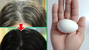 Add black pepper and a spoonful of lemon juice to half a cup of curd. White Hair To Black Permanently Soft And Shiny Hair Naturally 100 Works At Home Youtube