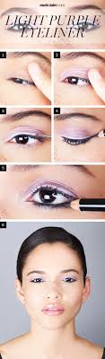 Round eyes all eye shapes. Makeup How To Wear Purple Eyeliner For Brown Eyes Purple Eyeliner Eyeliner Purple Eye Makeup