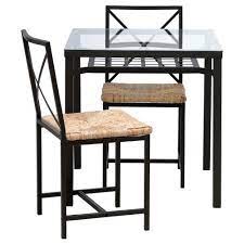 An outdoor glass table and chair set is the perfect way to fully enjoy the summer. Products Ikea Dining Sets Ikea Dining Glass Top Dining Table