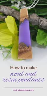 Learn How To Make Wood And Resin Jewelry Step By Step Instructions And Links To Products Used Wood Resin Jewelry Resin Jewelry Tutorial Resin Jewelry Making