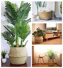 Affiliatelink Seegras Korb Wcic Faltbar Handwerk Weben Bauch Korb Naturlich Seegras Lagerung Oganiser Pot Blume Vase Hangend Korb Mit Deco Salon Deco Salon