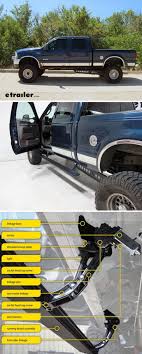 Bestop Powerboard Motorized Running Boards With Led Lights For Your Ford F 250 And F 350 Now You Can Have Your Lifted Rugged Of Ford Ford Trucks Truck Mods