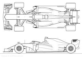 2018 F1 Car Design Car Drawings Formula 1 Car Cool Car Drawings