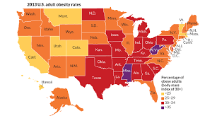 Our interactive map allows you to see the local & national weather Interactive Map Tracks Obesity In The United States Science News