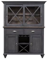 5% coupon applied at checkout save 5% with coupon. Liberty Furniture Ocean Isle Dark Gray Hutch And Buffet 303g Cd Hb Big Sandy Superstore Oh Ky Wv