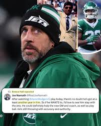 Joe Namath thinks Aaron Rodgers still has it & Breece Hall doubled down 👀