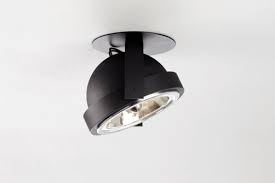 Set up a halogen work light and us an 8 foot ladder to cut inthe ceilings perimeter with a brush. Ceiling Mounted Spotlight B Art 1t 100 Light Bvba Indoor Halogen Round