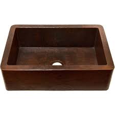 farmhouse copper kitchen sink, tck