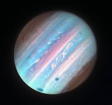 Jupiter And Ganymede In Near Uv And Blue Hubble Images Hubble Space Space And Astronomy