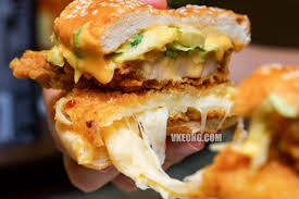 Menu baru kfc yang lagi booming, double down burger, ternyata emang sebooming rasanya lho. Kfc S New Zinger Cheezilla Burger Malaysia Food Travel Blog