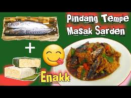 Bandeng resep ikan bandeng resep bandeng pasar malam resep bandeng pindang betawi resep ikan bandeng kecap cara. Ikan Pindang Tempe Masak Sarden Youtube