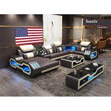 Maybe you would like to learn more about one of these? Modern Luxury Design U Shaped 5 Seater American Style Sofa Set Muebles De La Sala Living Room Sets Aliexpress