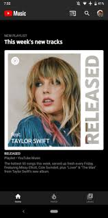 Youtube Music Includes A Released Playlist To Compete With