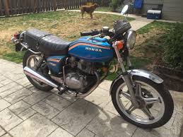 Image result for Nice Blue 1978 Honda