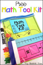Free Math Tool Kit Kindergarten Math Free Kindergarten Math Lesson Math Tools