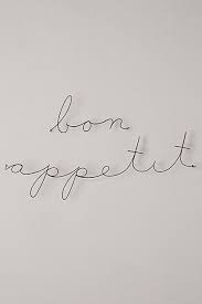 Wire Script Sculpture Diy Kitchen Decor Kitchen Wall Art Kitchen Wall Decor