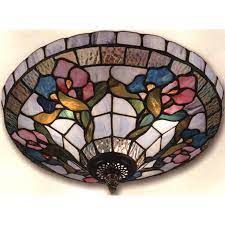 We will be glad if our work can help you. Dale Tiffany 7096 3ltf Tiffany Iris Flush Mount Ceiling Fixture