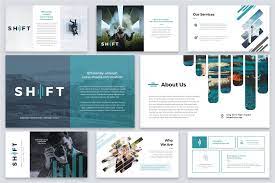 Fully editable with resizable vector brand elements, infographic, mockups & graphics. Shift Modern Powerpoint Template Powerpoint Templates Create Powerpoint Template Powerpoint