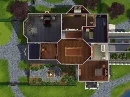 Before i bought the sims, i actually had a house plan design program and would use the houseplans to play around with building things. The Sims 4 Building Challenge Goths Manor Sims Online