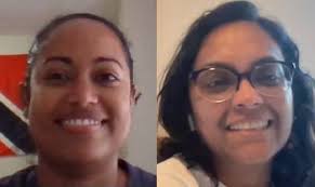 Elizabeth Harrison and Nicole Hosein