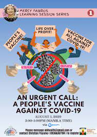 The practice gained traction sometime in july and has stirred controversy nationwide. Social Watch Philippines Webinar An Urgent Call A People S Vaccine Against Covid 19 Social Watch