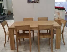 Usually ships within 6 to 10 days. Solid Oak Dining Table With 6 Chairs By Boksit Joint Stock Co Dining Room Furniture Ambista