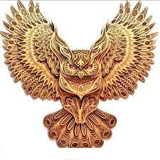 Download Multilayer Owl Mandala Home Decor Wall Art File Svg Dxf Eps File For Laser Cutter Multilayer Model 3d Owl Woodworking Machinery Parts Aliexpress