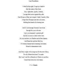 I Am Prometheus By F A Murphy Irish Poet And Author Instagram F A Murphy Beautiful Poetry Words Poems