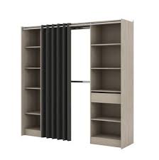 Kit Dressing Eklips Effet Chene Grise H 200 X L 200 X P 48 Cm En 2019 Dressing Castorama Mobilier De Chambre A Coucher Et Rideaux