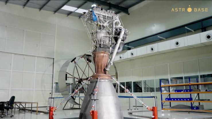 Astrobase's 'Everest' 80-tonne class Methalox Rocket Engine, AI generated