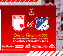 Jaguares de córdoba am , mit allen teamnews, direktvergleich, form und den letzten fünf matches. Tuboleta Santa Fe Vs Millonarios Liga Betplay