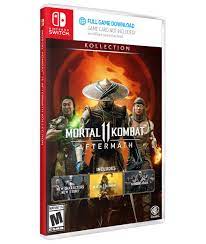 The all new custom character variations give you unprecedented control to customize the fighters and make them your own. Mortal Kombat 11 Aftermath Kollection Doesn T Come With A Cartridge Nintendo Everything