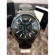 Explore the men's emporio armani watch collection, designed for gents who lead a modern lifestyle who want to maintain an effortlessly sophisticated look. Emporio Armani Ar1474 Mens Watch Ceramica Watch Shop Online