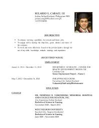 We have 12 images about sample resume philippines including images, pictures, photos, wallpapers, and more. Sample Resume Registered Nurse Philippines Southern Philippines Medical Center Registered Nurse Resume Example
