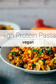High Protein Pasta Vegane Vibes Rezept In 2020 Gesunde Rezepte Proteinreiche Rezepte Proteinreiche Ernahrung